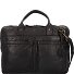 Urban Poets Briefcase Leather 50 cm Laptop compartment Variant dark ash  Urban Poets Briefcase Leather 50 cm Laptop compartment Variant dark ash