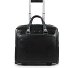  Blue Square 2 Roll Business Trolley Leather 36 cm Laptop compartment Variant black