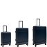  Zuna 4 wheels Suitcase set 3-piece Variant nordic navy