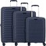  Travel Line 4500 4 wheels Suitcase set 3-piece with expansion pleat Variant darkblue
