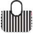  Loopshopper L shopper bag 46 cm Variant summerstripes black