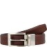  Reversible belt leather Variant xchocolate | 110 cm