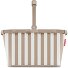  Carrybag shopping bag 48 cm Variant summerstripes coffee