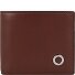 Biagio Wallet Leather 11 cm Variant marrone-rutenio palladio Biagio Wallet Leather 11 cm Variant marrone-rutenio palladio