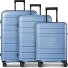  Essentials 11 4 wheels Suitcase set 3-piece Expandable Variant cool blue