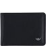  Polo Wallet RFID protection Genuine Leather 10 cm Variant schwarz
