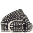  Riva studded belt leather Variant schwarz | 80 cm