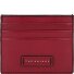  Leda Credit card case RFID protection Leather 10 cm Variant rosso