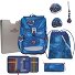  Ergoflex Superlight school bag set 5pcs. Variant Turbo Speed
