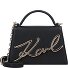  Signature 2.0 Handbag Genuine Leather 21.5 cm Variant black-gold