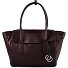  Shopper Bag Genuine Leather 52 cm Variant black cherry