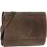  Antico Messenger leather 38 cm laptop compartment Variant taupe