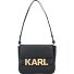  Letters Shoulder bag Leather 24 cm Variant black