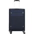  Citybeat 4 wheels Trolley 66 cm with expansion pleat Variant navy blue