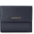  Bologna Leather Wallet Genuine Leather 12 cm Variant navy