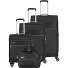  Miigo 4 wheels Suitcase set 4-piece Expandable Variant nachtschwarz