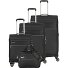 Miigo 4 Roll Suitcase Set 4pcs. Variant nachtschwarz  Miigo 4 Roll Suitcase Set 4pcs. Variant nachtschwarz