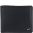  Polo Wallet RFID protection Genuine Leather 12 cm Variant schwarz