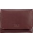  Arva Wallet RFID protection Genuine Leather 12 cm Variant wine