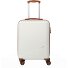  Bali 4 wheels Cabin trolley S 55 cm Variant weiss-cognac