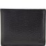  Deer Wallet Genuine Leather 12 cm Variant schwarz