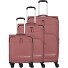  Kick Off 4 wheels Suitcase set 3-piece Expandable Variant blush